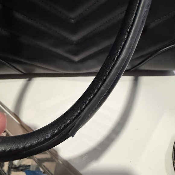 Glass Ladder Everly Quilted Work Tote Black - Picture 2 of 8